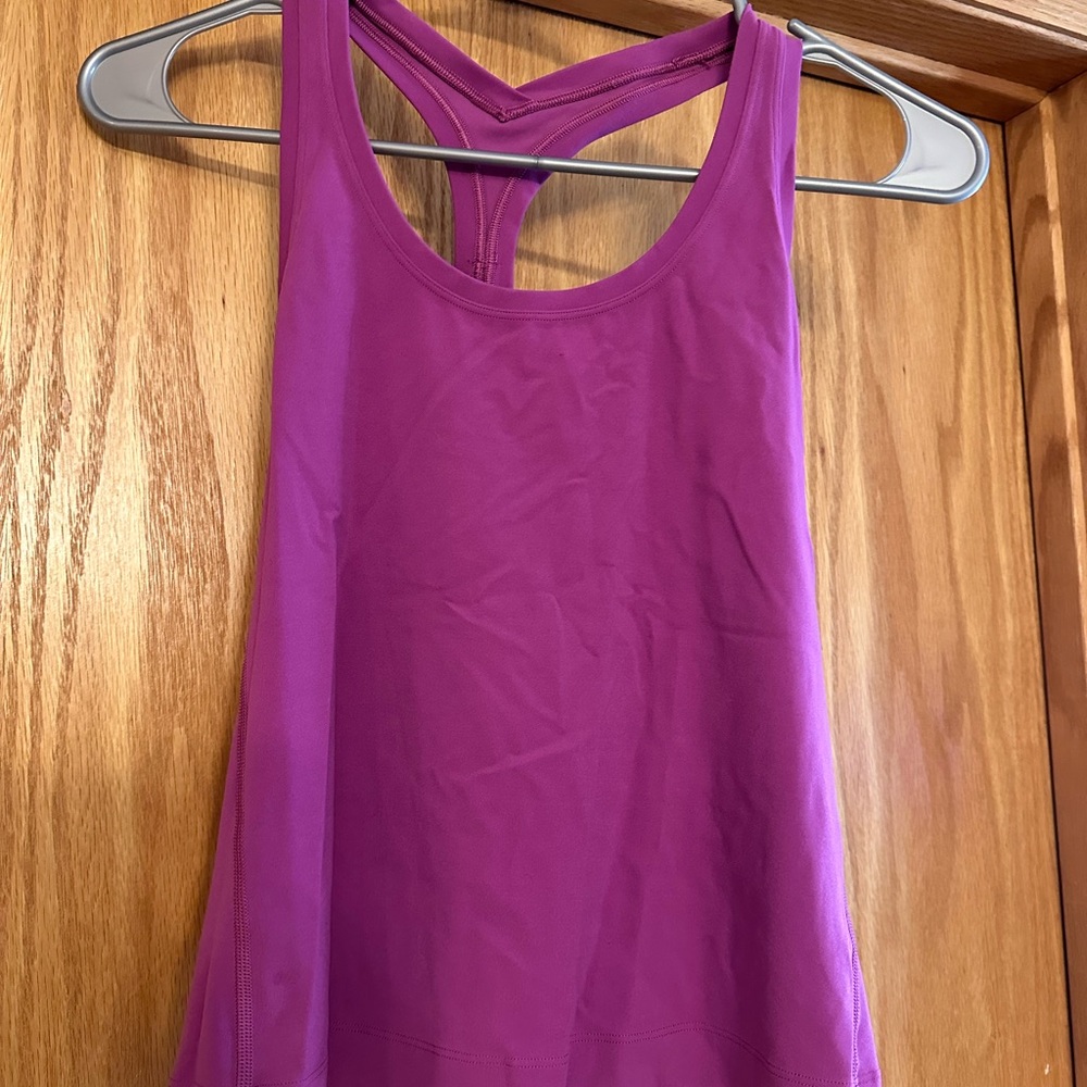 lululemon Cool Racerback - waist length tank